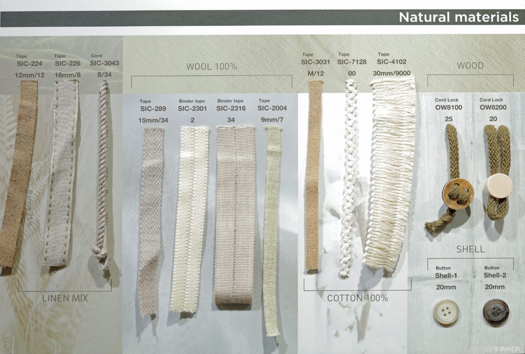 Natural materials Collection