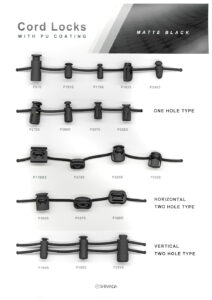 C-Cord Locks PU Coating 2 P97S，P161S，P179S，P248S，P272S，P289S，P327S，P328S，P176MS，P279S，P329S，P333S，P365S，P397S，P398S，P160S，P188S，P284S