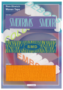 AB-Non-stretch Tape H22-118 H22-6857，H22-6856，H22-6855