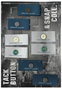 H24-106 Tack Button and Snap Collection H24-7808, H24-7807, , H24-7810, H24-7809