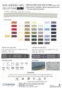 H26-110-3 Bias tape series 1 (H26-4201)